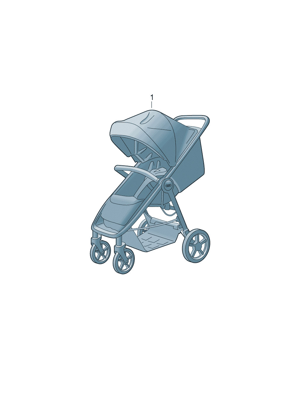 Kaufen Audi A1 (Typ GB) Original zubehr kinderwagen Teile online 2020 -  2025  Argentinien | 7zap