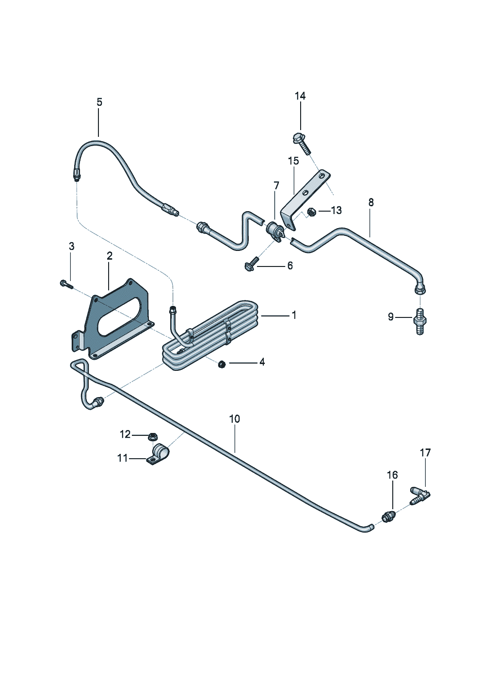 Buy Volkswagen-commercial Constellation Euro V Air pipe compressor ...