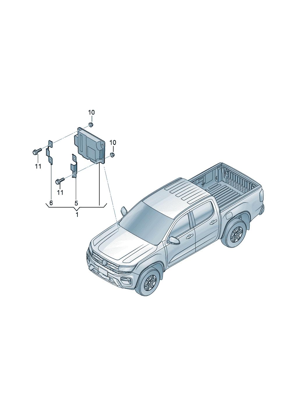 Parts catalog for Volkswagen Amarok T1 2022 - 2025 Brazil