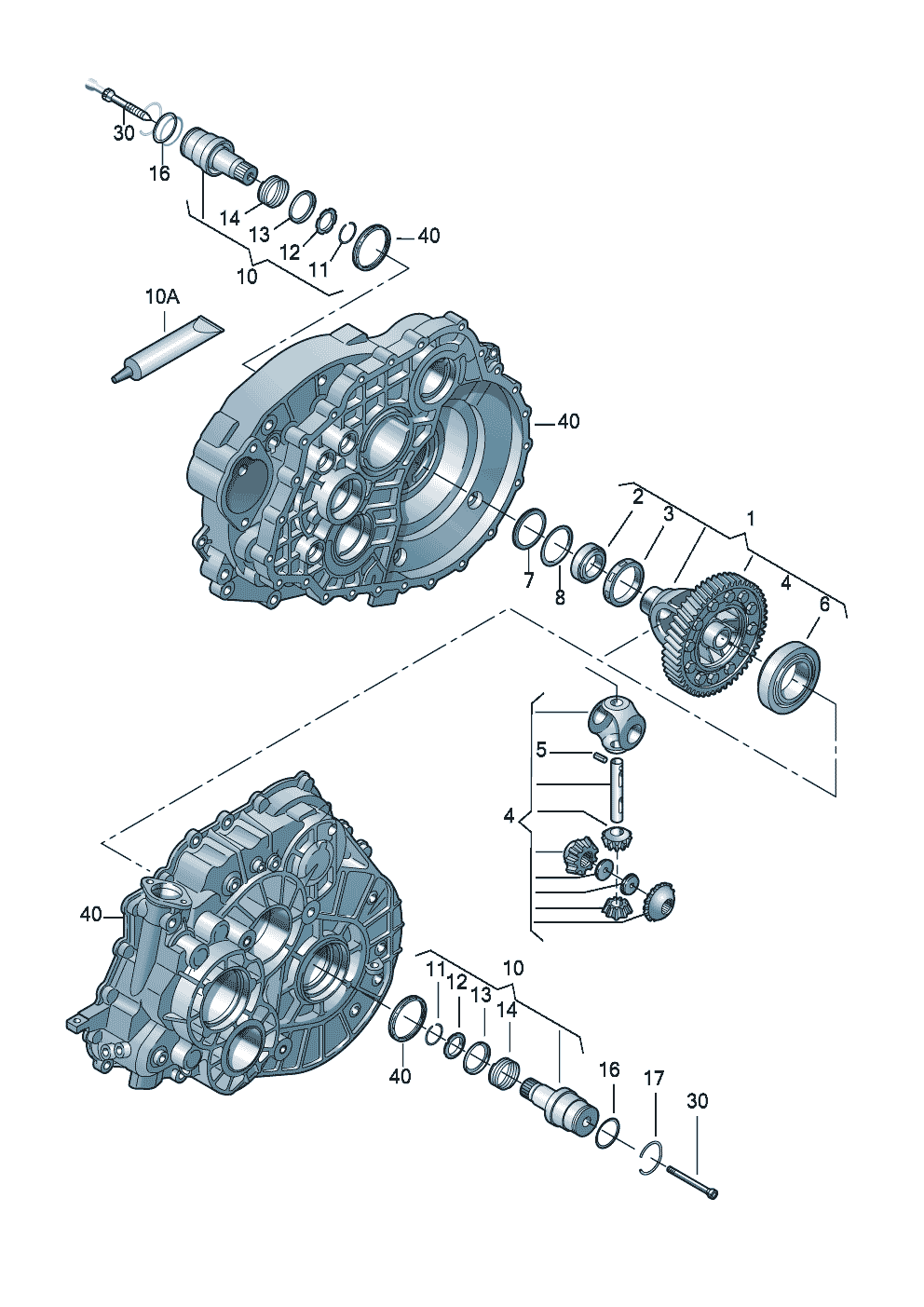 thumbnail image 2 of MEYLE Front Intermediate Driveshaft & Stub Axle For VW Transporter T4 2 of 6