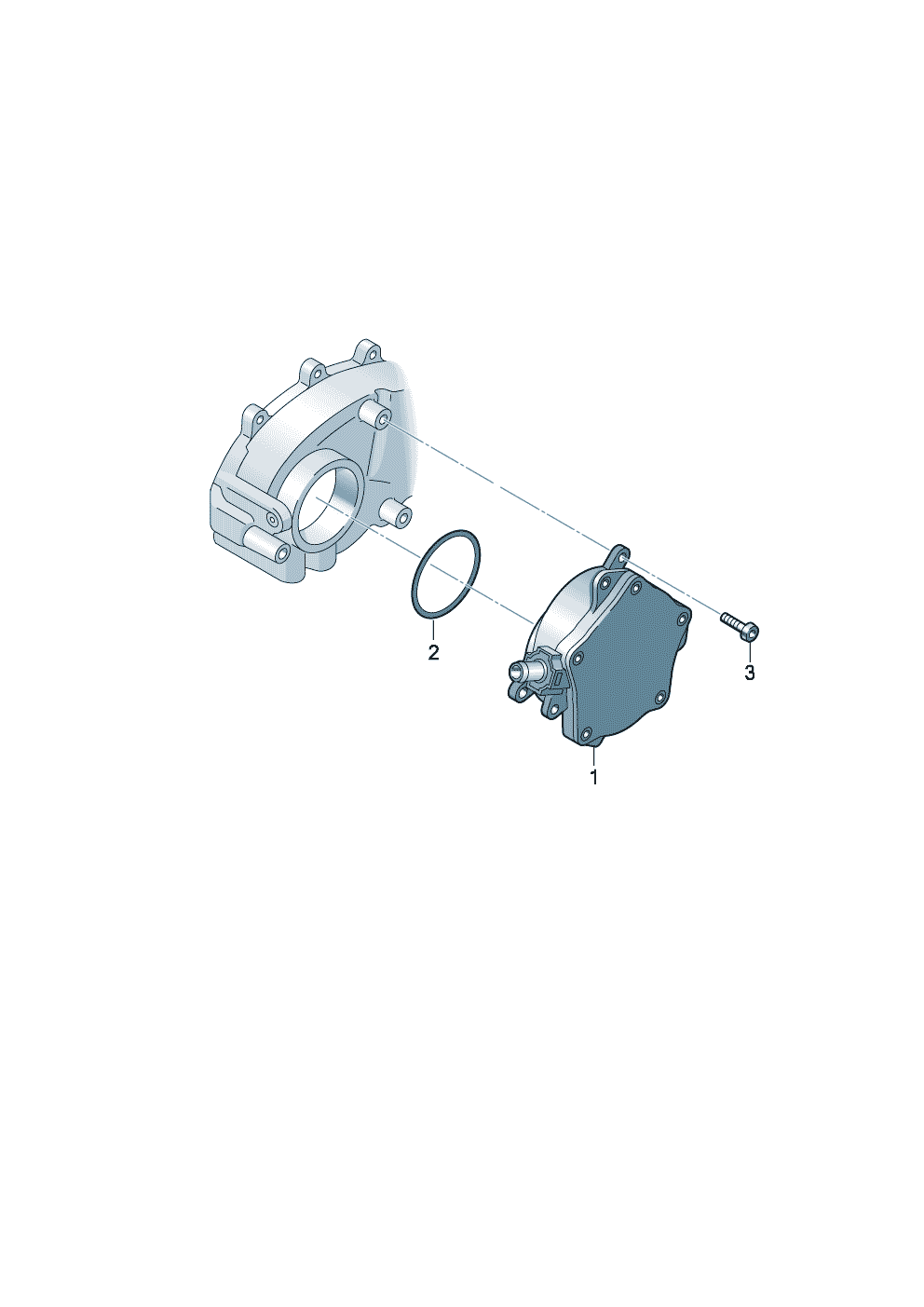 45100r Buy Volkswagen Touareg 7P Vacuum pump parts online 2011 - 2012 ...