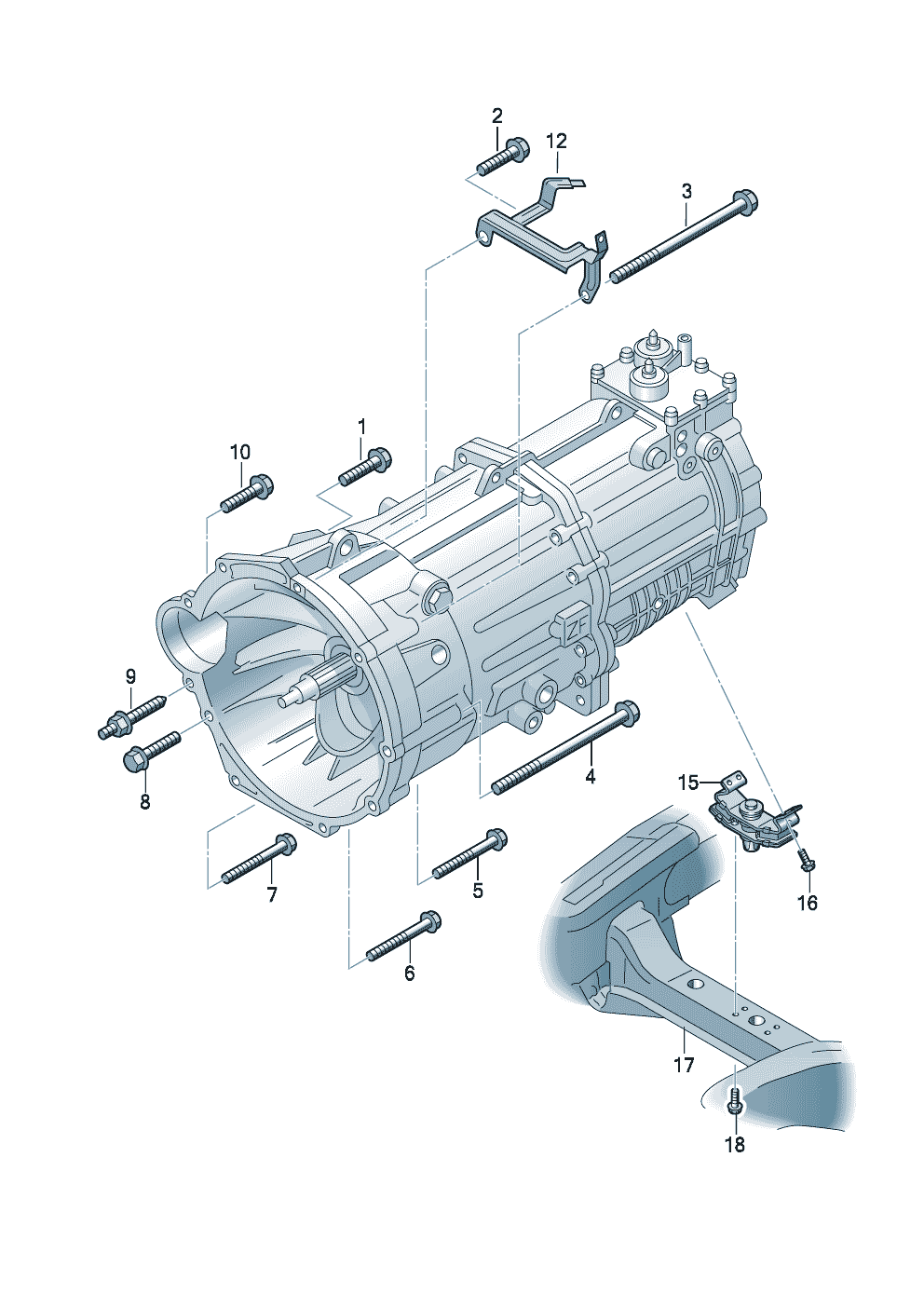 Parts catalog for Volkswagen Amarok 2H 2010 - 2016 Mexico