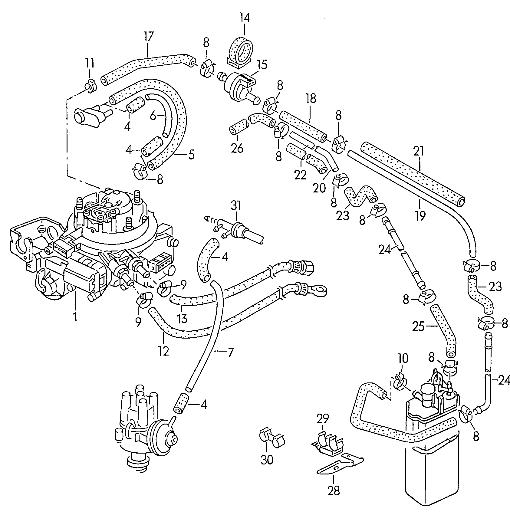 3799<br>25655<br>4392<br> F 8A-M-000 001>><br/> 5041 - Audi 80/90/Avant - a80