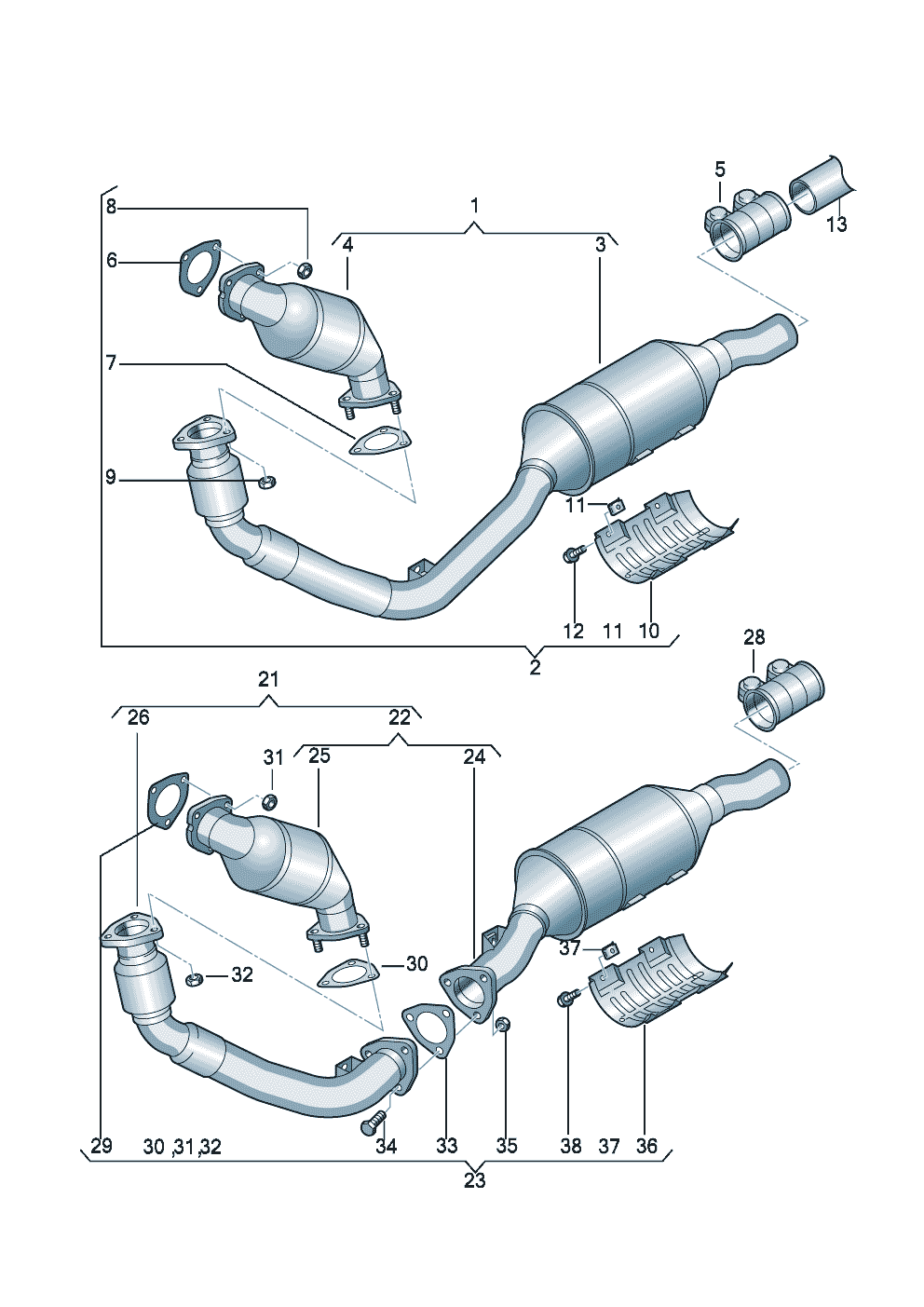 Individual parts 2.5Ltr. - Audi A6/Avant - a6