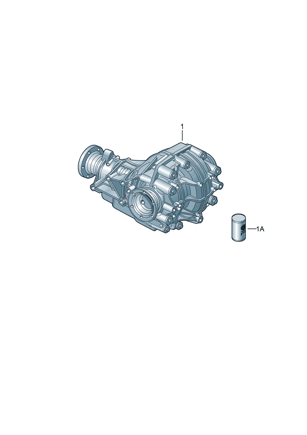 Hinterachsgetriebe     Achs-Kenn-<br>    buchstabe: - Audi A6/S6/Avant quattro - a6q