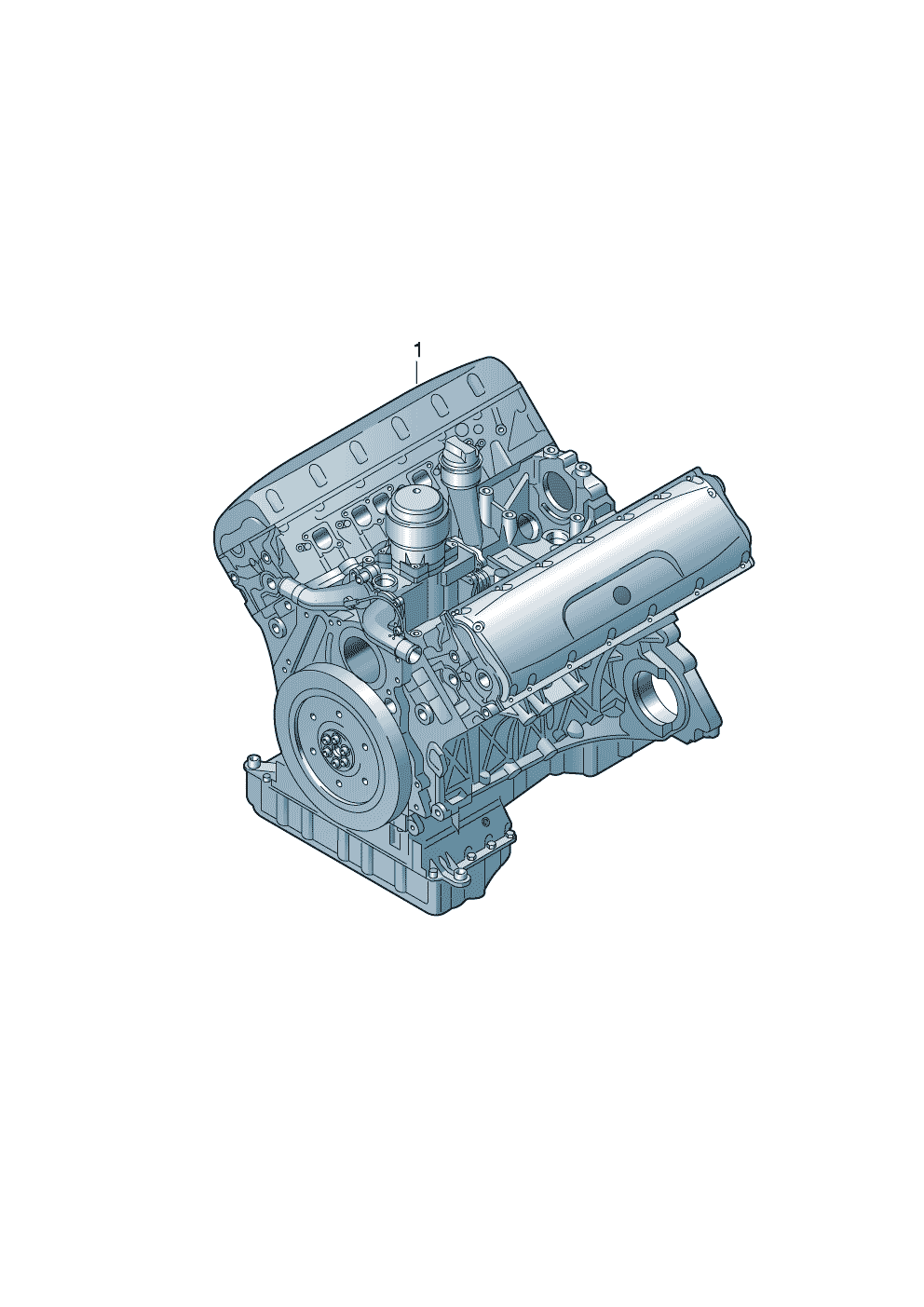 Rumpfmotor 5,2 Ltr. - Audi R8/Spyder - r8