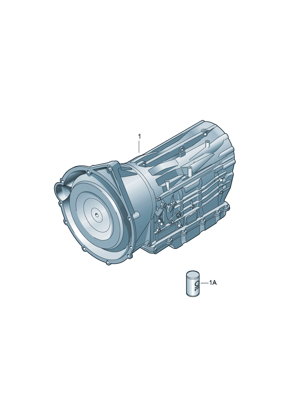 Коробка передач в сборе6-ступенчатая АКПдля полного привода 6-цилиндровый8-цилиндр. - Audi Q7 - aq7