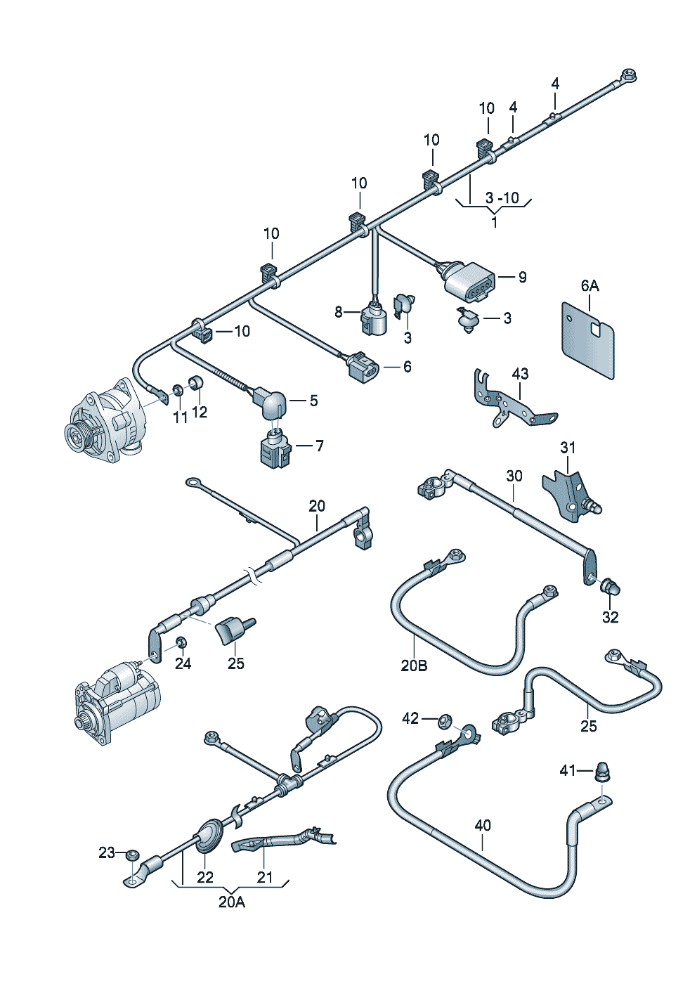 Elementy złączne  - Audi A3/S3/Sportb./Lim./qu. - a3