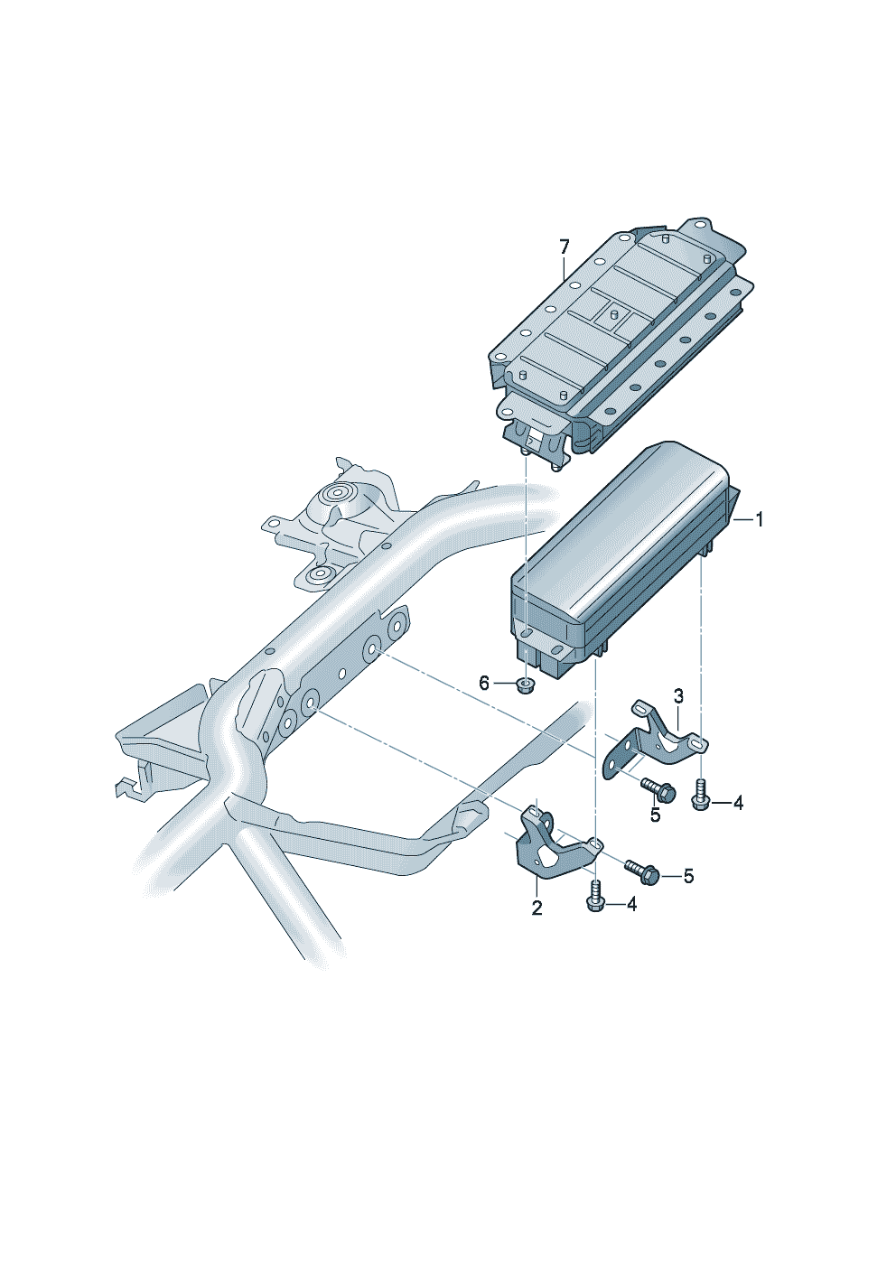 Module de sac gonflable(cote passager)  - Audi A6/Avant - a6