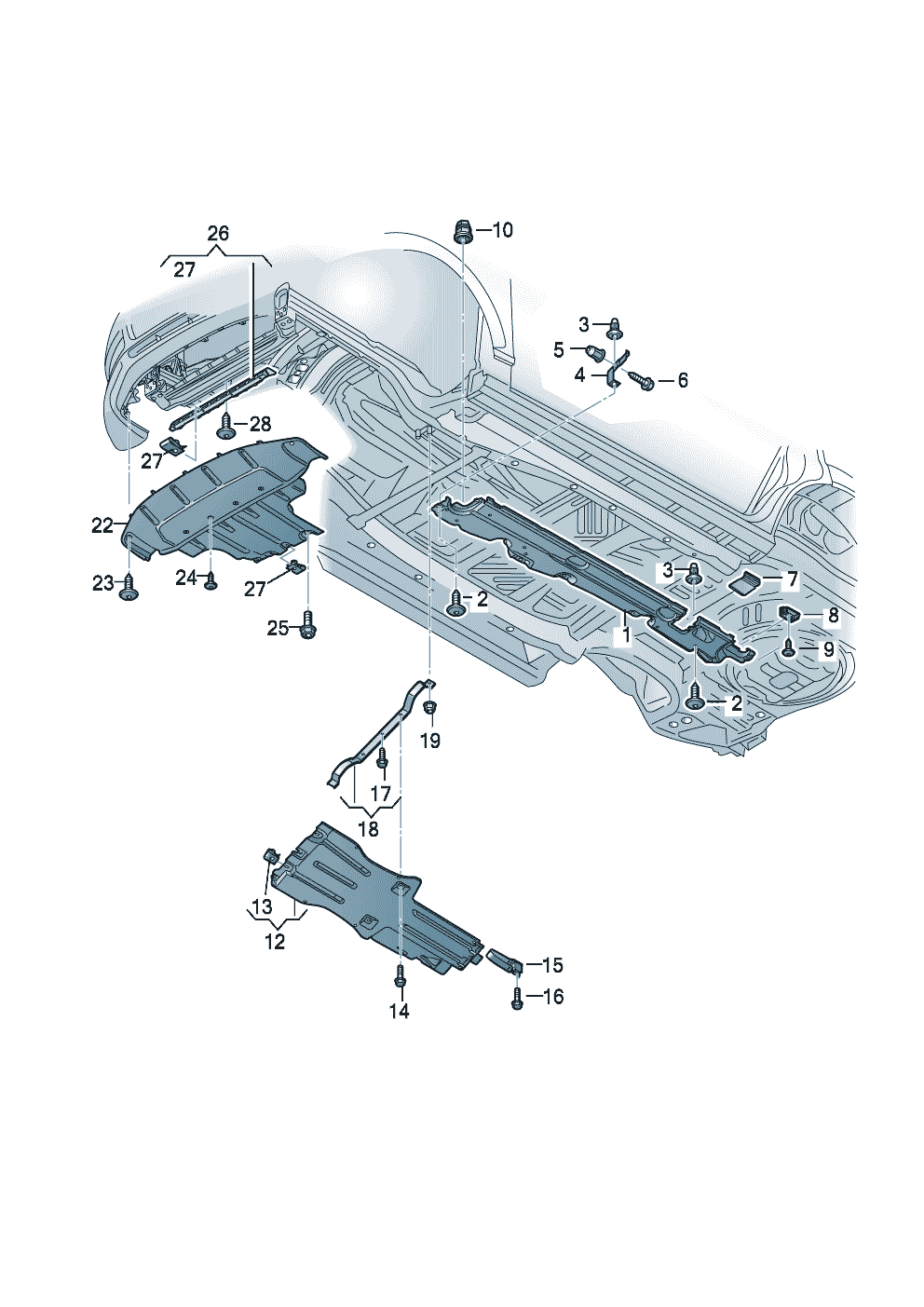 Noise insulation  - Audi Q7 - aq7