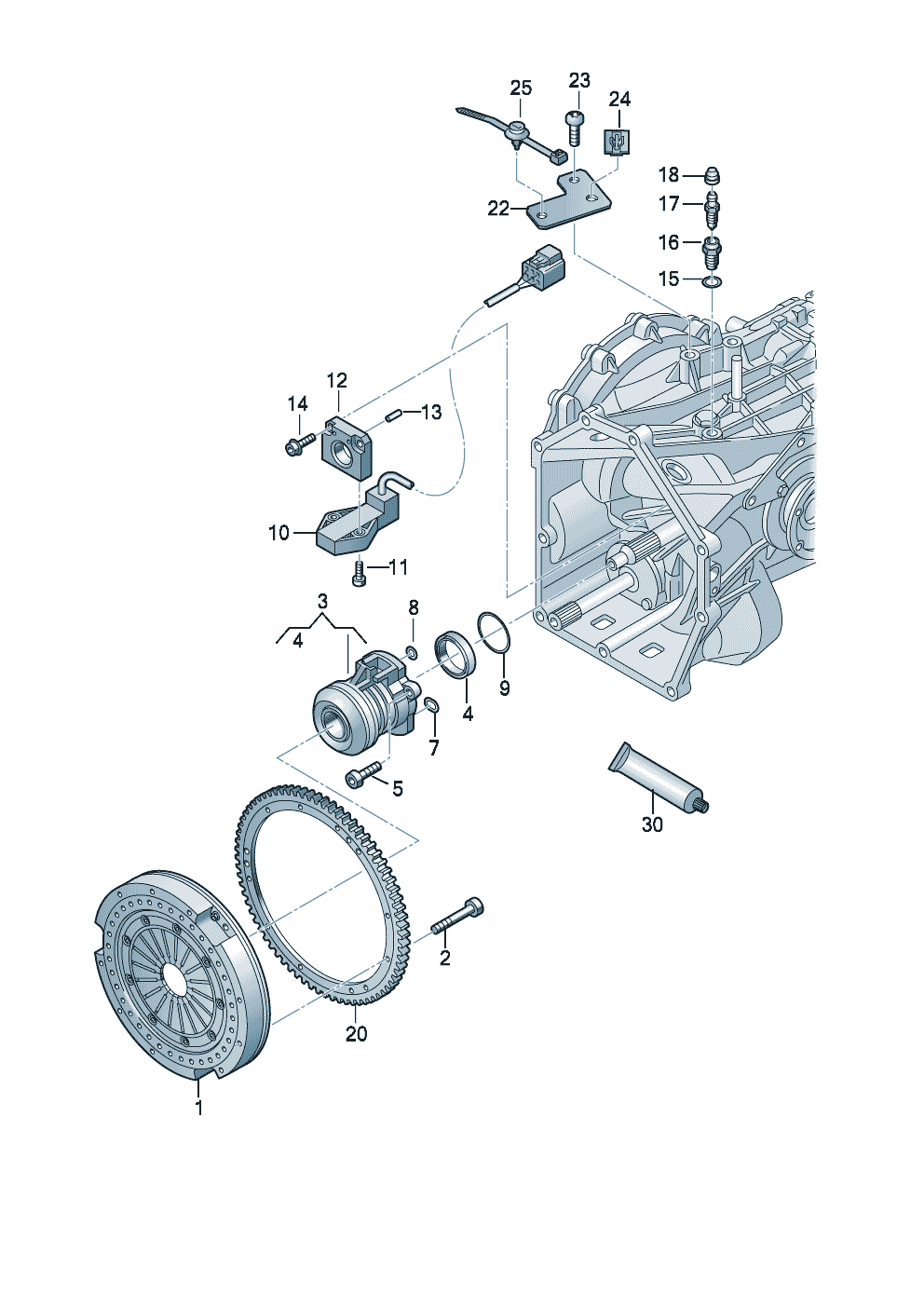 CouplingAutomatic manual<br>gearbox  - Audi R8/Spyder - r8