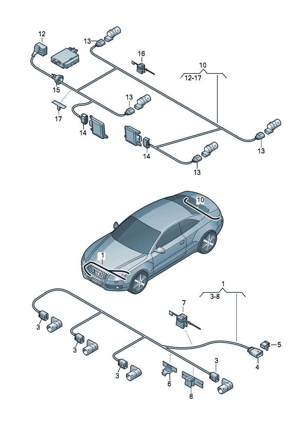pieces detail  - Audi A5/S5 Coupe/Sportback - a5co