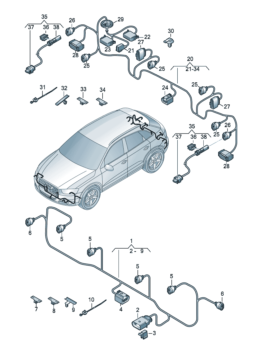parti singole  - Audi Q3/Sportback - aq3