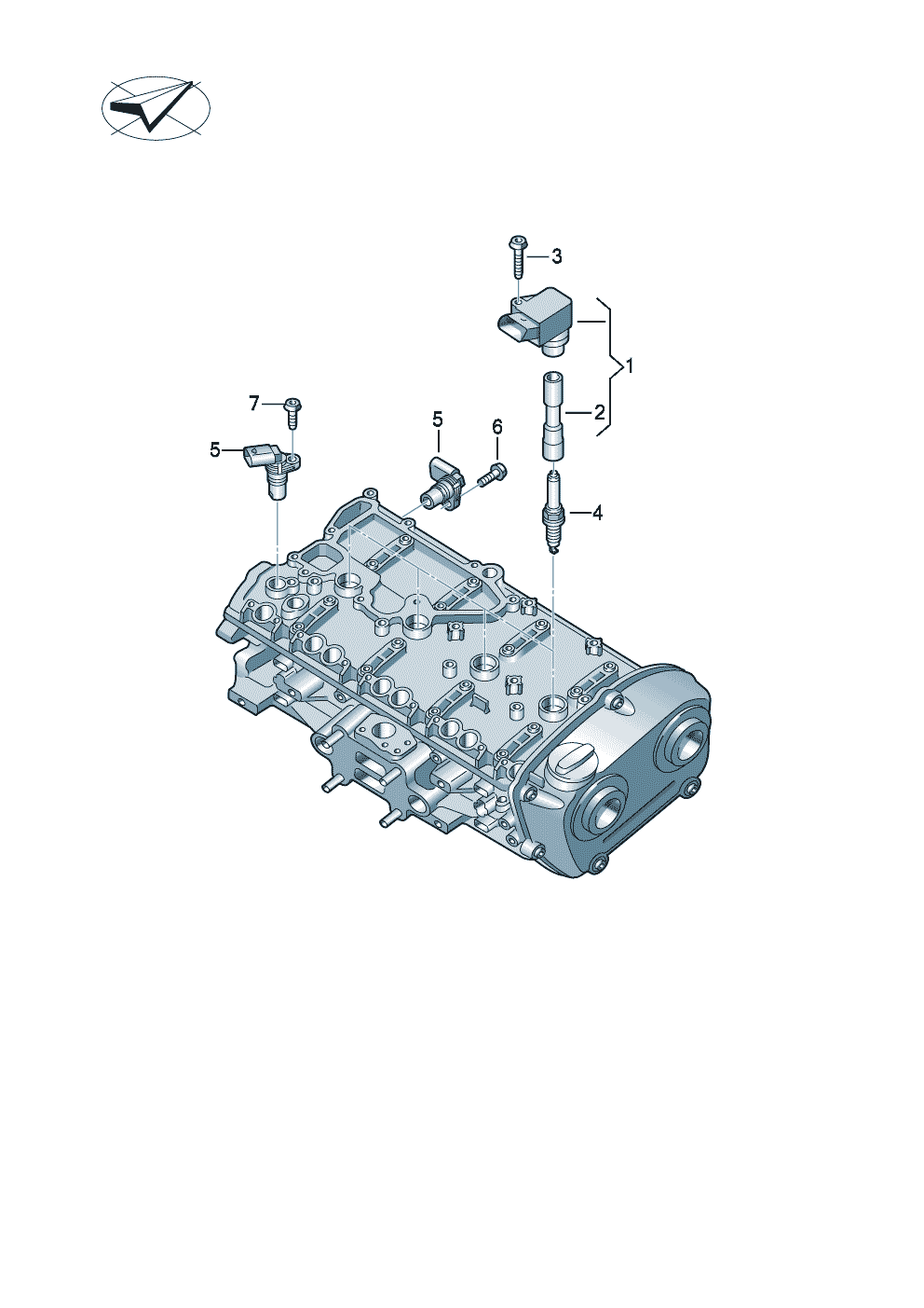 Ignition coilSpark plugimpulse senderCamshaft 1.8-2.0Ltr. - Audi A3/S3/Sportb./Lim./qu. - a3