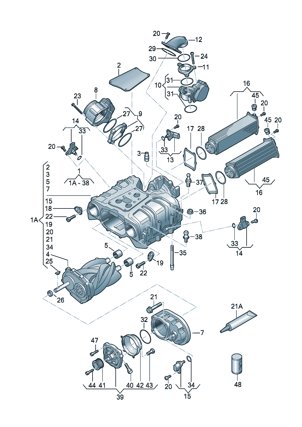 Compressor 3.0Ltr. - Audi A4/Avant - a4