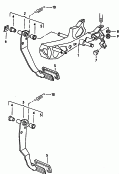 Fren pedalı koluPedal takımının yatak braketi