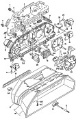 Instrument housing andmounting parts