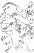 Transistor ateşleme sistemininkablo tesisatı F 44-G-000 001>>