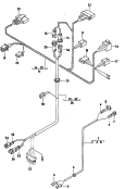 Wire setfor vehicles with electroni-cally regulated air condit.             see illustration: F             >> 44-G-300 000