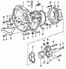 Gear housingfor 4-speed manual gearbox