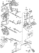 Педаль акселератораТрос привода акселераторадля механической КП F 81A 0173 589>>*