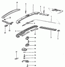 Stahlschiebedach-Einbauteile