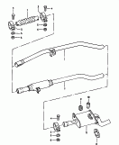 Передний глушительТруба системы выпуска ОГГофрированная трубкаЗадний глушитель