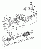 startmotor en onderdelen              voor startmotor: