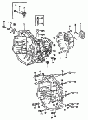 Gear housingfor 4-speed manual gearbox