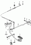 Accelerator pedalaccelerator cable