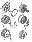 Стальной дискАлюминиевый дискКолпак колеса