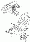 seat and backrest,heated