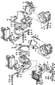 GetriebeölkühlerÖldruckleitung für Getriebe-ölkühlung F 4C-N-000 001>>