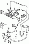 oil container and connectionparts, hosescentral hydraulic pump             see illustration: