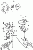 airbag unit for steering wheelControl unit for airbag***** Caution Hazardous ******see workshop manual