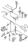Kabelboom voor compressor                mee gebruiken:AansluitstukHogedrukschakelaar