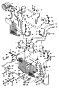 A/C condenserrefrigerant circuit              for refrigerant: F             >> 4A-N-250 000