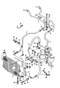 A/C condenserrefrigerant circuit              for refrigerant: