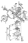Картер коробки передачМасляный поддонМаслозаливной патрубокГидротрансформатордля 4-ступенчатой АКП