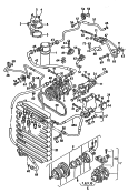 Condenseur de climatiseurCompresseur de climatiseurreservoir de liquide avecpieces de raccord               p. refrigerant: F             >> 8B-P-002 761