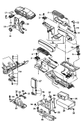 telephonebracket with parts kit fortelepass-cardsystemNavigation unit