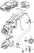 ABS-Einheitfür Fahrzeuge mit elektroni-scher Differenzialsperre -EDS-für Fahrzeuge mit Antriebs-schlupfregelung          -ASR-