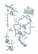 Exhaust gas recirculationvacuum system