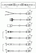 adaptador cable antenasistema Infotainmentpara montaje posterior observar boletin recamb.orig: