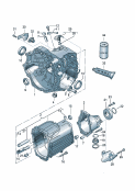 Gear housing5-speed manual transmission