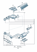 zestawy do doposażeńOryginalne Części AudiFiltr cząstek stałych (DPF)silnika wysokoprężnego