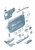 Tapicerka drzwi (materiał)pozycje do zastosowania:do samochodów z systememdźwiękowym Bose