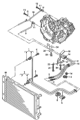 Öldruckleitung für Getriebe-ölkühlungfür 5-Gang Schaltgetriebe