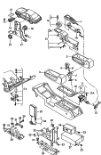 telephonebracket with parts kit fortelepass-cardsystemNavigation unit