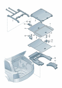 Bagaj tabanıBisiklet taşıyıcısıçıkartılabilir yük tabanınasahip araçlar için -MULTILOAD-